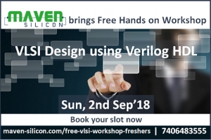 Register now for FREE hands-on session on VLSI Design using 